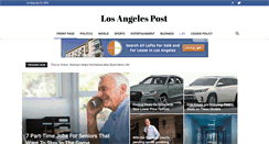 Desktop Screenshot of losangelespost.com